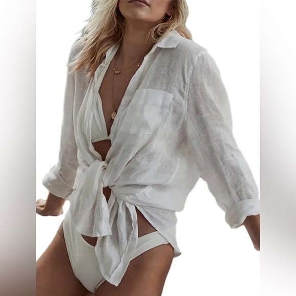 ☀️👙New👙☀️ Swim Coverup Sz Medium - Picture 2 of 2